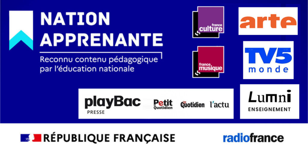 nation apprenante, télévision, média, audiovisuel, programmes éducatifs